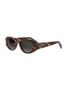 Occhiali da sole DiorGlow B3I Havana Oval Sunglasses disponibili online da Ottica Ricci