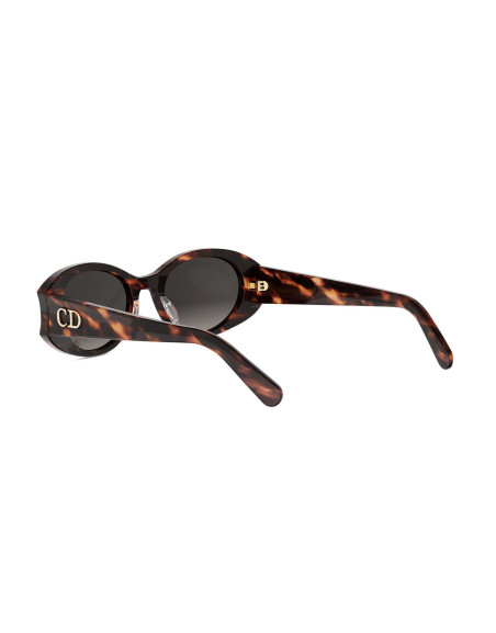Occhiali da sole DiorGlow B3I Havana Oval Sunglasses disponibili online da Ottica Ricci