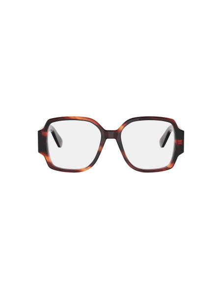 Occhiali da vista DiorGlowO S3I Red Rectangular Eyeglasses disponibili online da Ottica Ricci