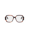 Occhiali da vista DiorGlowO S3I Red Rectangular Eyeglasses disponibili online da Ottica Ricci
