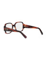 Occhiali da vista DiorGlowO S3I Red Rectangular Eyeglasses disponibili online da Ottica Ricci