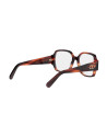 Occhiali da vista DiorGlowO S3I Red Rectangular Eyeglasses disponibili online da Ottica Ricci