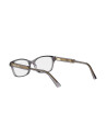 Occhiali da vista DiorPrismeO S7I Grey Rectangular Eyeglasses disponibili online da Ottica Ricci