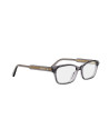 Occhiali da vista DiorPrismeO S7I Grey Rectangular Eyeglasses disponibili online da Ottica Ricci
