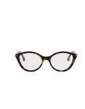 Fendi Selleria Havana Cat Eye Eyeglasses