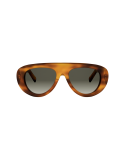 Triomphe Stamp Havana Pilot Sunglasses