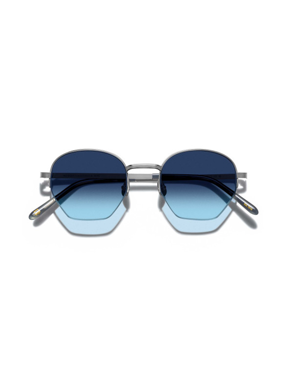 Occhiali da sole MOSCOT SUN PLOTZ tp silver denim blue online da Ottica Ricci